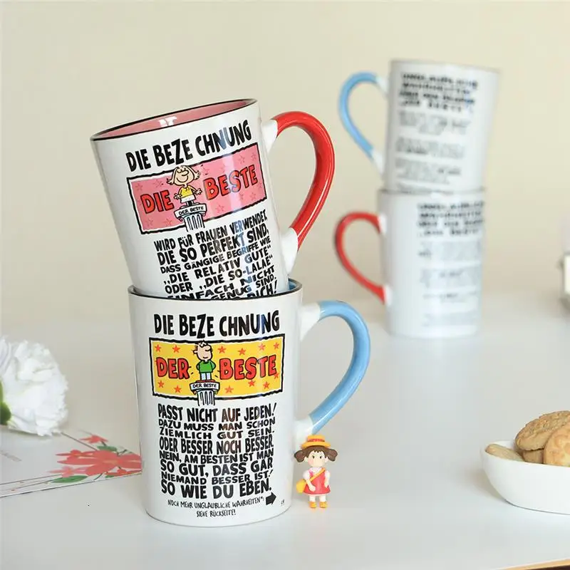 Tazzine Caffe Coffe Travel Funny Mok Copo E Xicara Taza керамическая посуда для напитков Экологичная Caneca