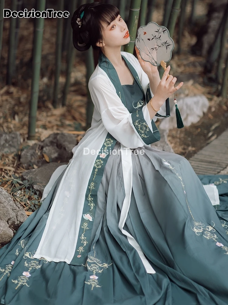 2021 женские старинные ретро платья традиционная китайская сказочная элегантная
