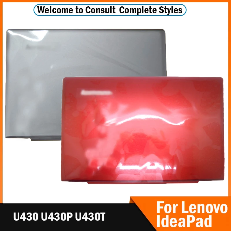 

Original New For Lenovo IdeaPad U430 U430P U430T Non-Touch Laptop LCD Back Cover Lid Top Case 90203118 Silver/Red