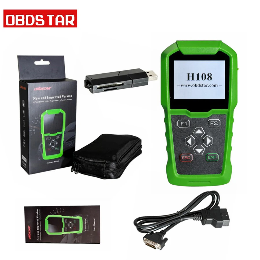 Программист OBDSTAR H108 PSA поддерживает все Утерянные ключи/для чтения pin-кода/калибровки кластера