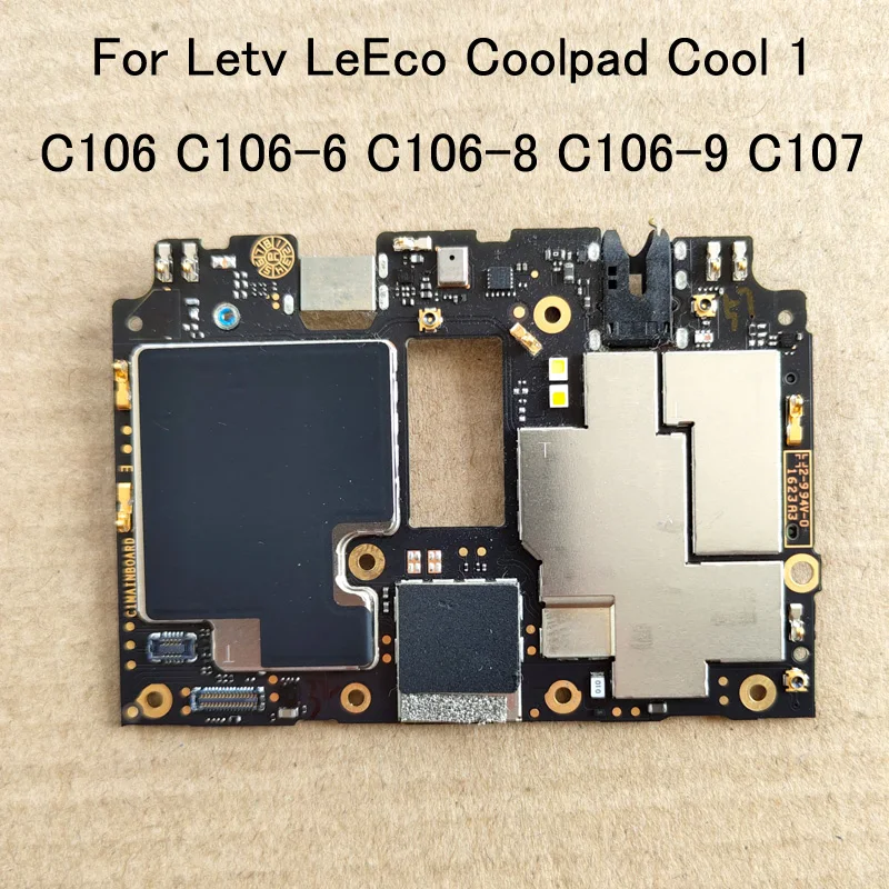 Оригинальная протестированная материнская плата для Letv LeEco Coolpad cool1 cool 1 c106 C106 7/8/9 1c