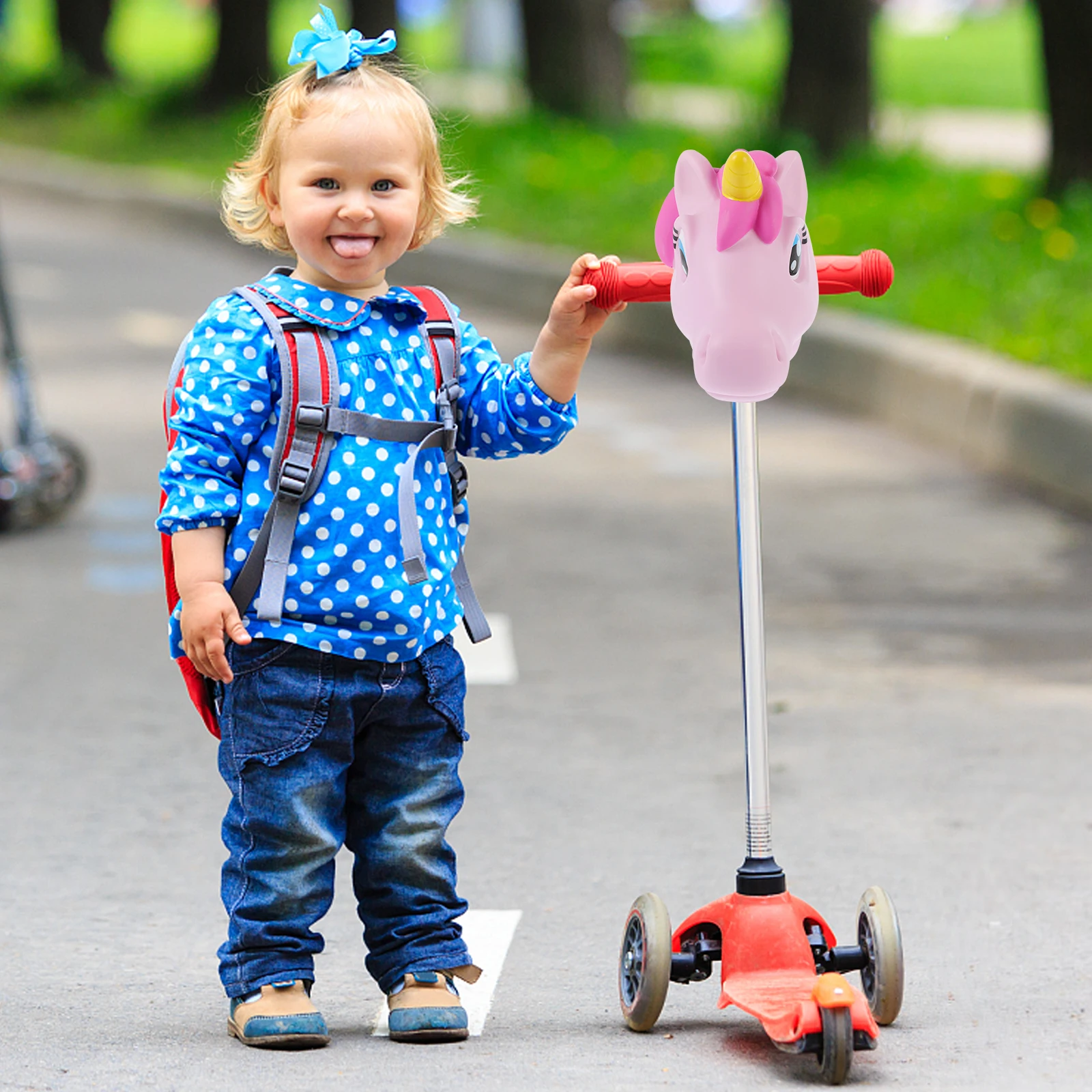 Аксессуары для скутера и велосипеда 1 шт. украшение на руль детское подарки