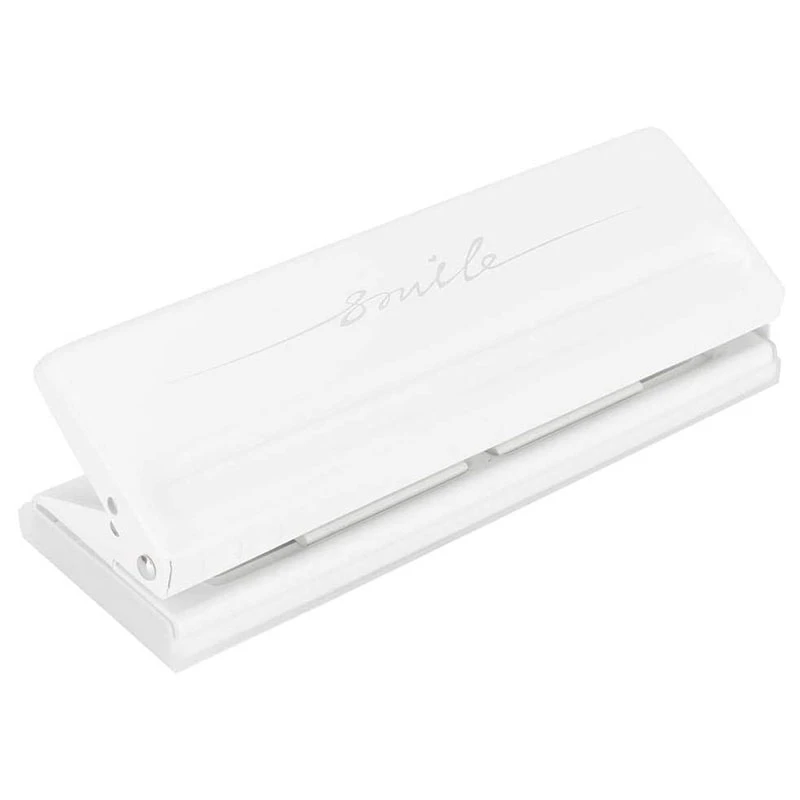 

KW-TRIO Punch 6-Hole Binding Multi-Hole Manual Adjustable Distance Hole Punch for Stapler Stationery Office Supplies