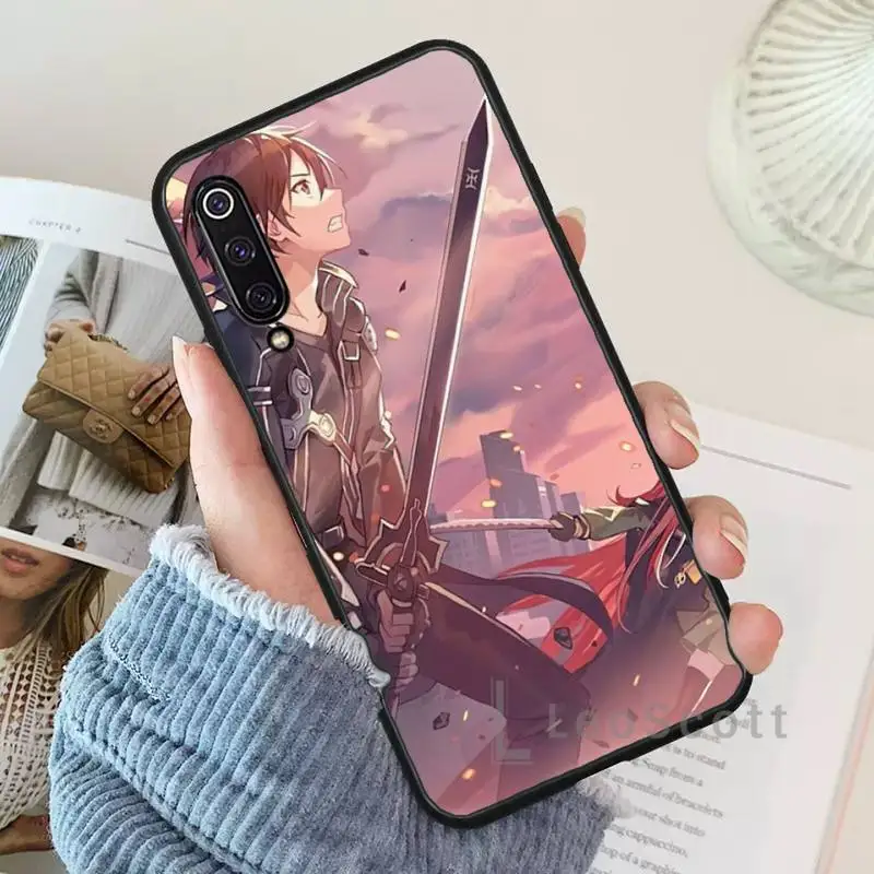 

Sword Art Online Phone Case For Xiaomi Redmi 7 9t 9se k20 mi8 max3 lite 9 note 8 9s 10 pro