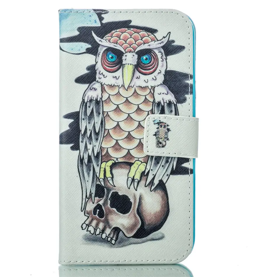 Owl Чехол для телефона с откидной крышкой чехол для Apple iphone X Xs Xr 11 Pro Max 6 6S 7 8 плюс 5 5S SE Ретро Capa, высокое качество второй кожаный чехол D07G - Цвет: Owl