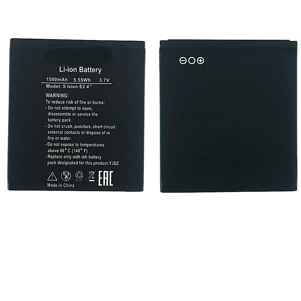 Высококачественная аккумуляторная батарея для DEXP E2 4 S Ixion &quot1500 мАч батареи