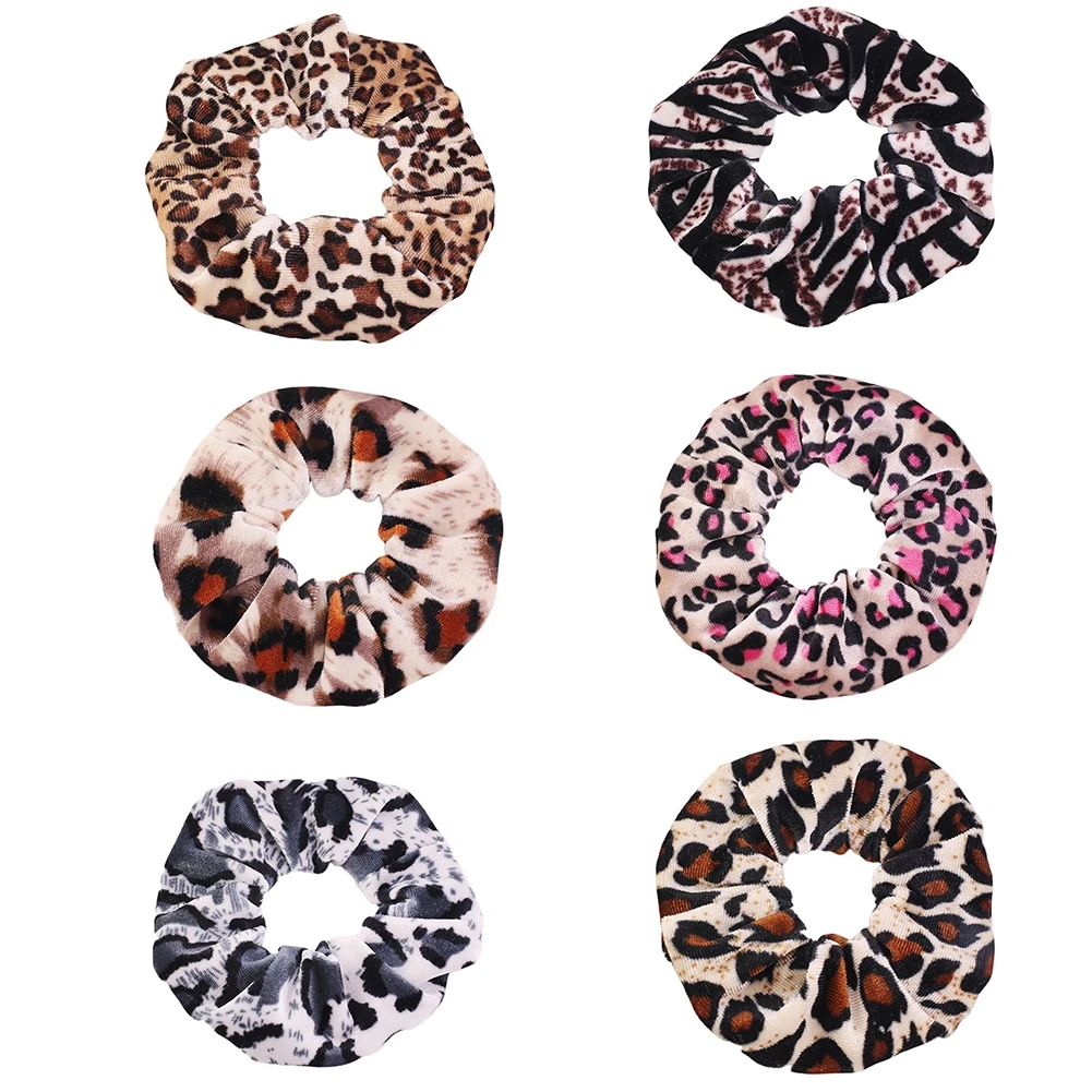 

10 Pcs/Set Velvet Hair Scrunchies Elastics Hair Bands Women or Girls Hair Accessories with Gift Bag