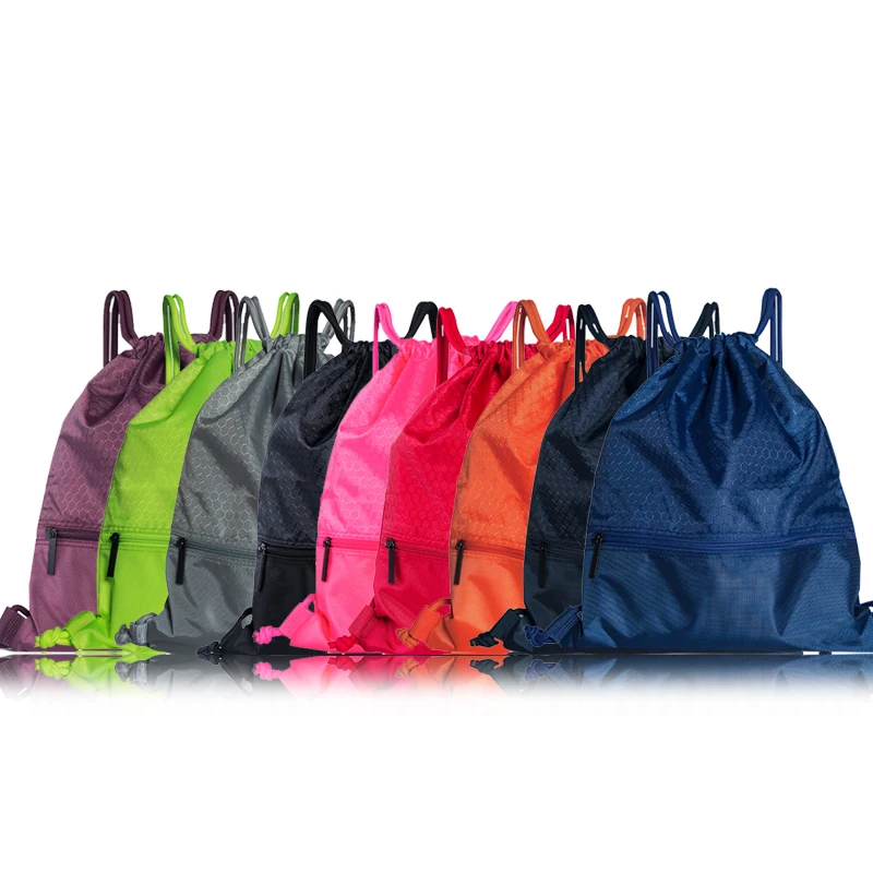 Рюкзак спортивный из водонепроницаемой ткани Оксфорд 10 шт.|Мешки с кулиской| |