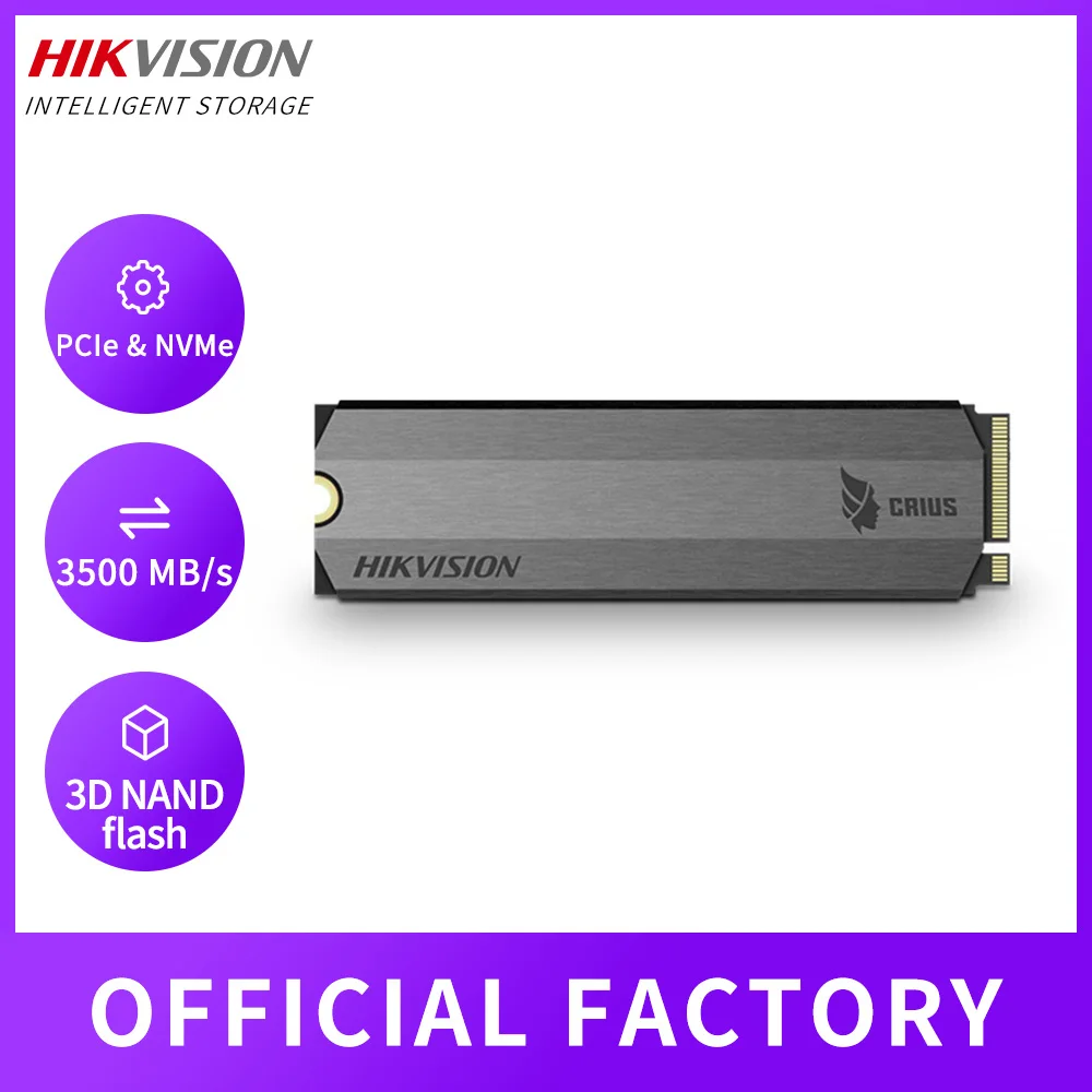 HIKVISION Internal Solid State Hard Disk SSD 256GB/512GB/1024GB High Speed Drive For Laptop Desktop enlarge
