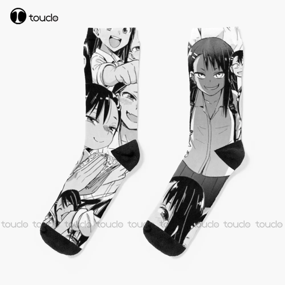 

Bully-Kohai Anime Manga Movie Sempai Socks Mushroom Socks Personalized Custom Unisex Adult Teen Youth Socks 360° Digital Print