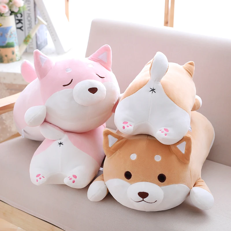 

36/55 Cute Fat Dog Plush Toy Stuffed Soft Animal Cartoon Pillow Lovely Gift for Kids Baby Children Good Quality