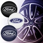 4 шт. 56 мм алюминиевые автомобильные детали, колпачок колеса, логотип, наклейка для Ford- Escape Kuga Mondeo Ecosport Fiesta Focus2 3 Fusion