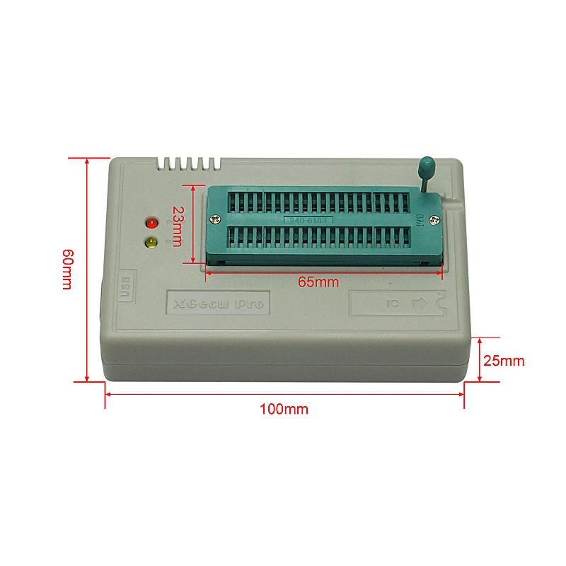 TL866II Plus EEPROM PIC AVR TL866A MiniPro USB Универсальный программист BIOS 24 93 25 mcu Bios EPROM|Детали