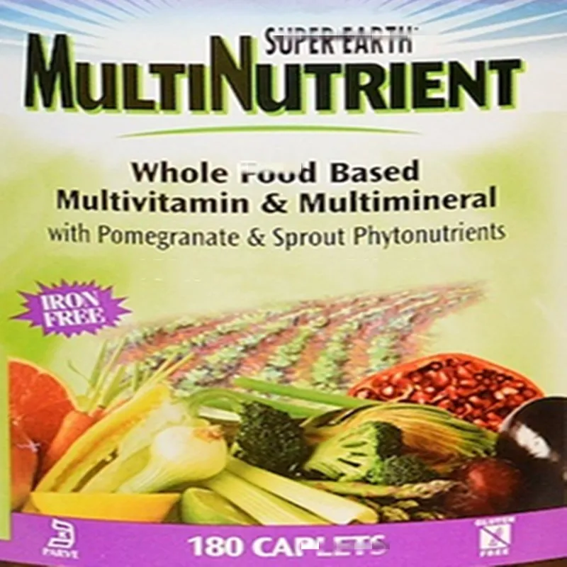 

Multi Compound vitamin & Composite minerals, Iron Free, 180 pieces