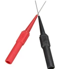 10 шт., красный и черный тестовый зонд 4 мм, изоляционная игла для пирсинга, неразрушающий штырь, тестовые зонды для теста er Etmultimeter