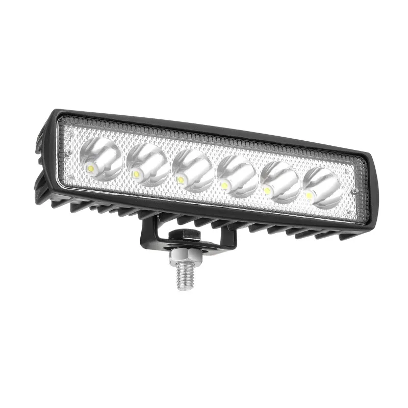 Aotogo 12V 6 дюймов светодиодный светильник Бар Offroad точечный рабочий 18 Вт s балки