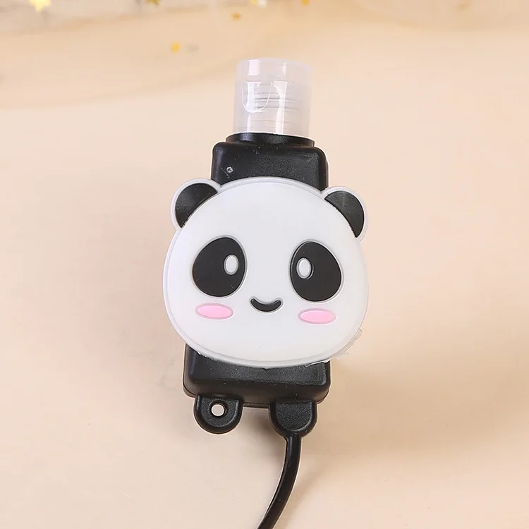 30 мл бутылка для жидкого геля силиконовый рукав портативный мультяшный