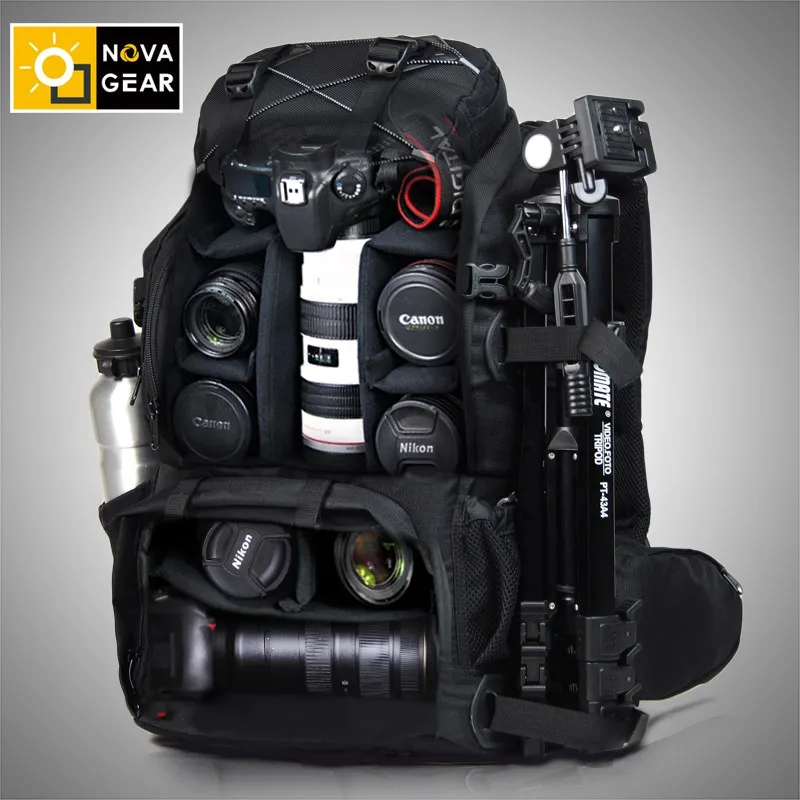 Сумка для фотоаппарата NOVAGEAR 80302 универсальный вместительный дорожный рюкзак