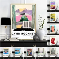 david hockney still life prints poster britain the splash popular art prints hockney bright colors home kids room wall decor