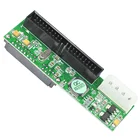 Переходник Pata IDE в Sata, 7 + 15 контактов, 3,52,5 дюйма, DVD HDD, параллельно последовательному ATA для CD-ROMCD-RWDVDDVD-RAMHDD