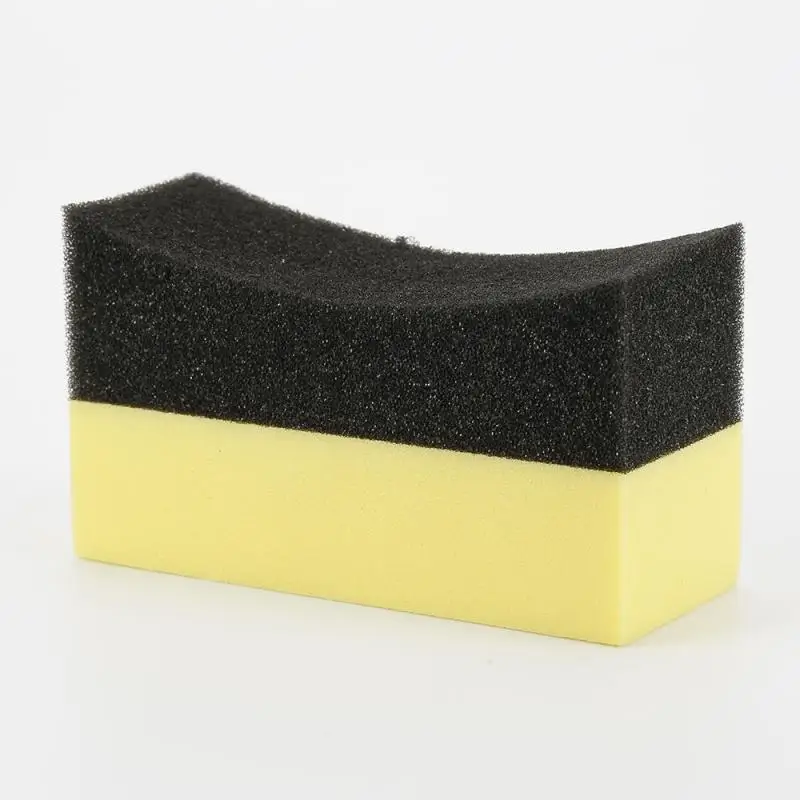 1Pc Multifunctional Car Foam Waxing Pad Vehicle Sponge Corner Wipe Clean Paint Polish Polishing Wax Auto Cleaning Brush | Автомобили и