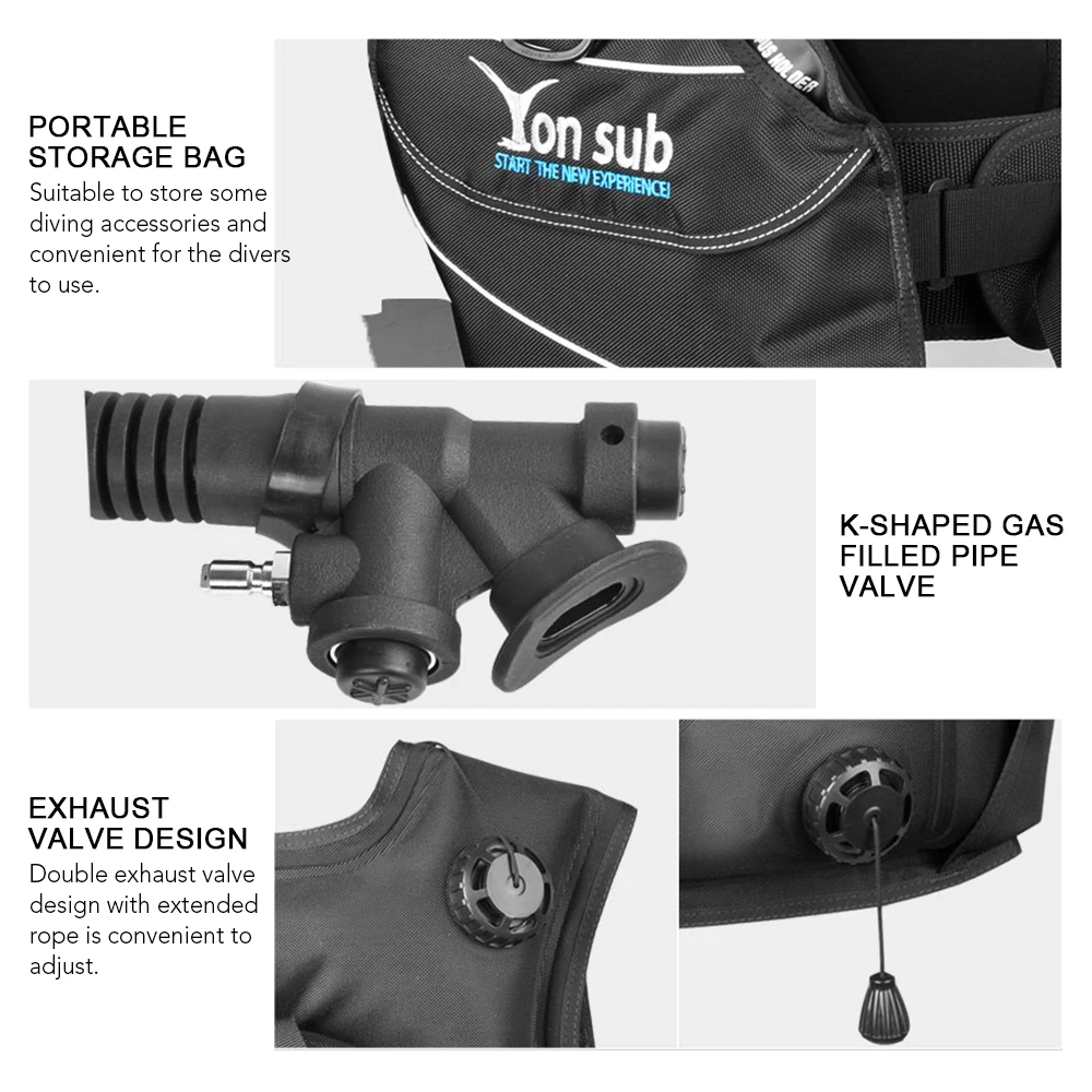 Scuba Diving Jacket BCD Buoyancy Regulator Deep Vest Waistcoat Accessory | Спорт и развлечения