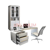 escritorio de oficina desk mesa scrivania panana biurko escrivaninha archivador file cabinet livre luxe archivadores white color