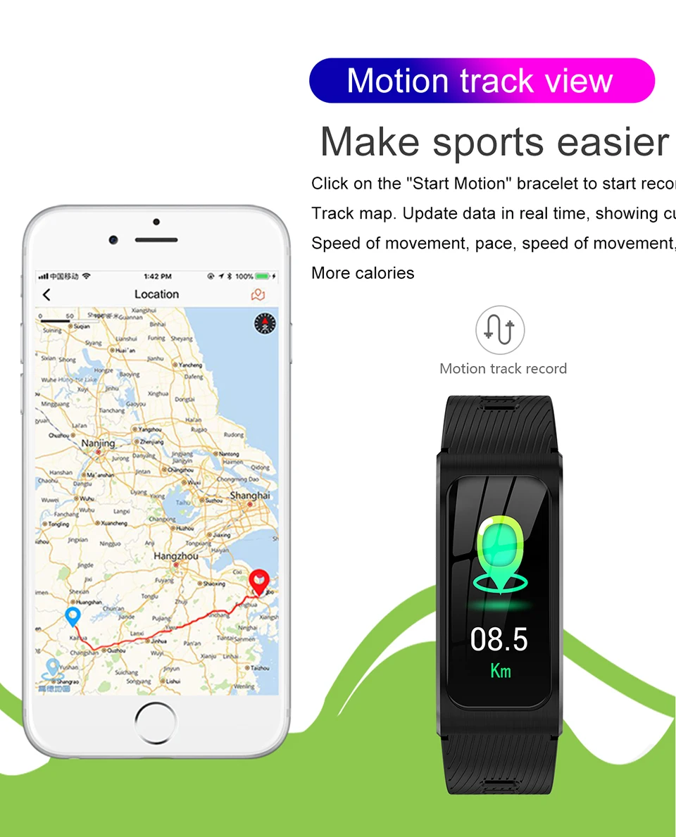 IP68 Водонепроницаемый Смарт фитнес-браслет gps-трекер Шагомер Смарт-часы для женщин Android reloj mujer relogio feminino часы saati