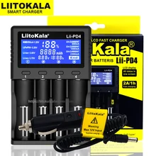 Liitokala King-King-PD4 PL4 King-King-PD2 S2-S4 18650 King Charger 3.7 V Li-Ion 1.2 V NiMH 26650 18350 18500 LiFePO4 battery