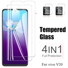 Защитное стекло для экрана и камеры vivo v20, V2025, V2024