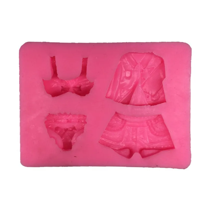 

Cake decoration men and women underwear suit bikini summer chocolate cake mold baking tools fondant cake