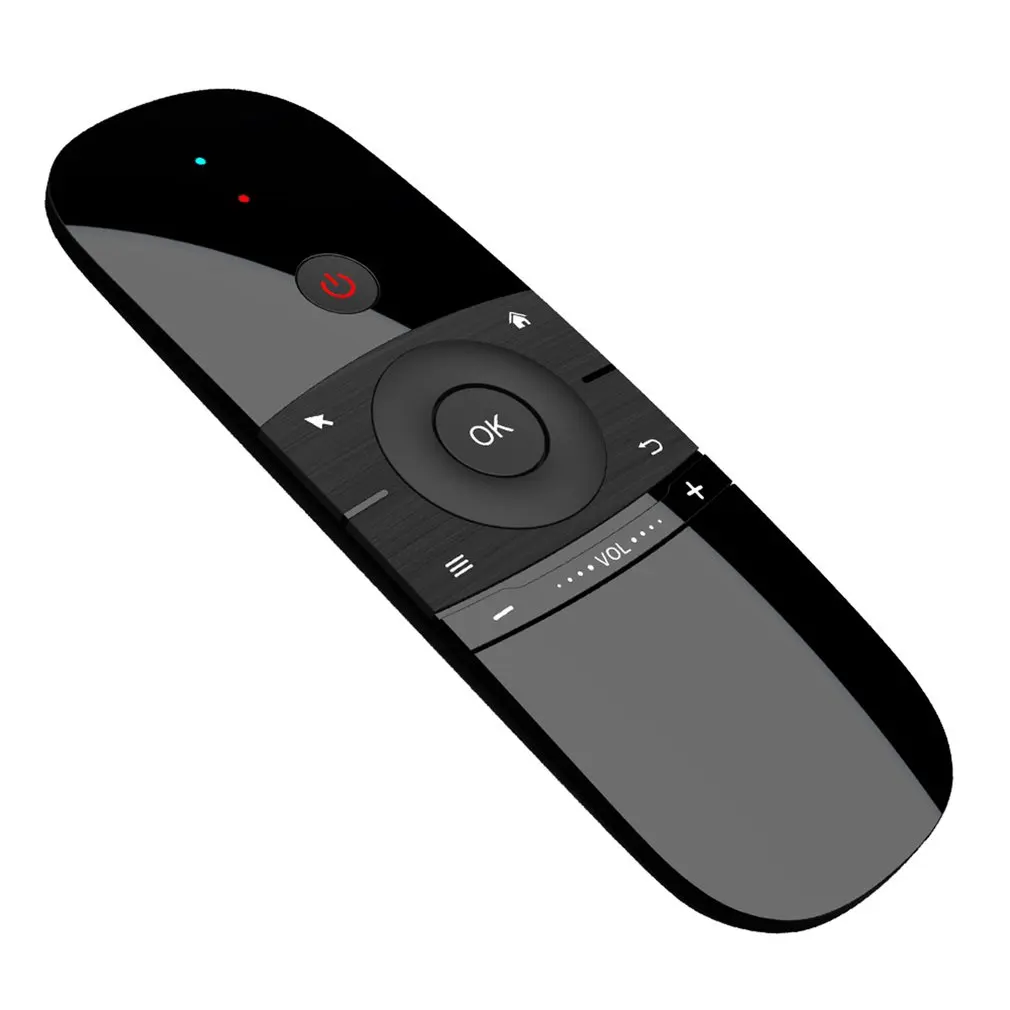 

Мини-воздушная мышь с USB зарядным кабелем, беспроводная клавиатура 2,4 ГГц с датчиком роста Fly Air Mouse для 9,0 8,1 Android TV Box/PC/TV