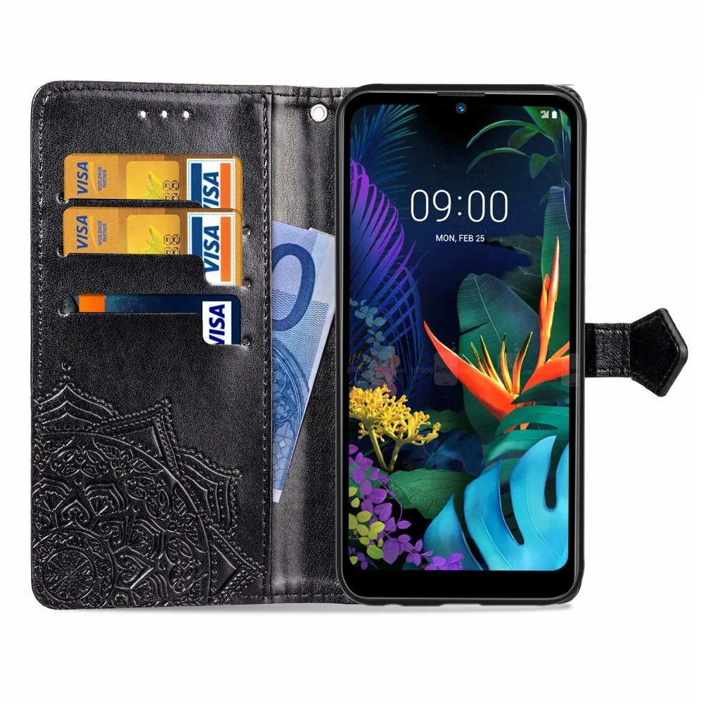 Роскошный чехол-книжка из искусственной кожи для LG LV3 LV5 LV7 K11 K30 K40 K50 Q60 LG Stylo 4 Stylo 5 Q Stylo