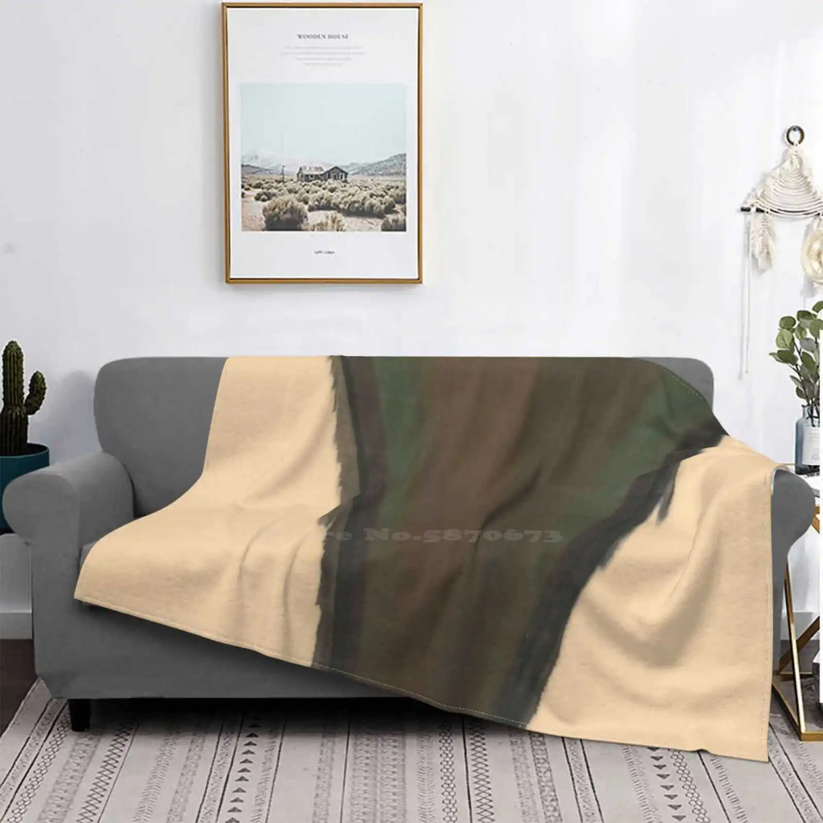 Высококачественное удобное мягкое одеяло для кровати без названия-Моррис Луис