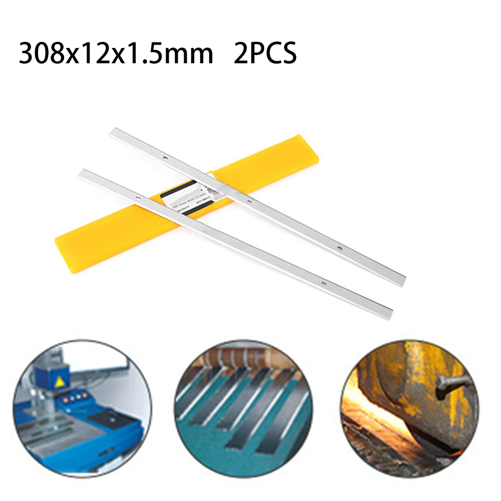 

12-inch HSS Thickness Planer Blade For MacAllister COD305P 308x12x1.5mm