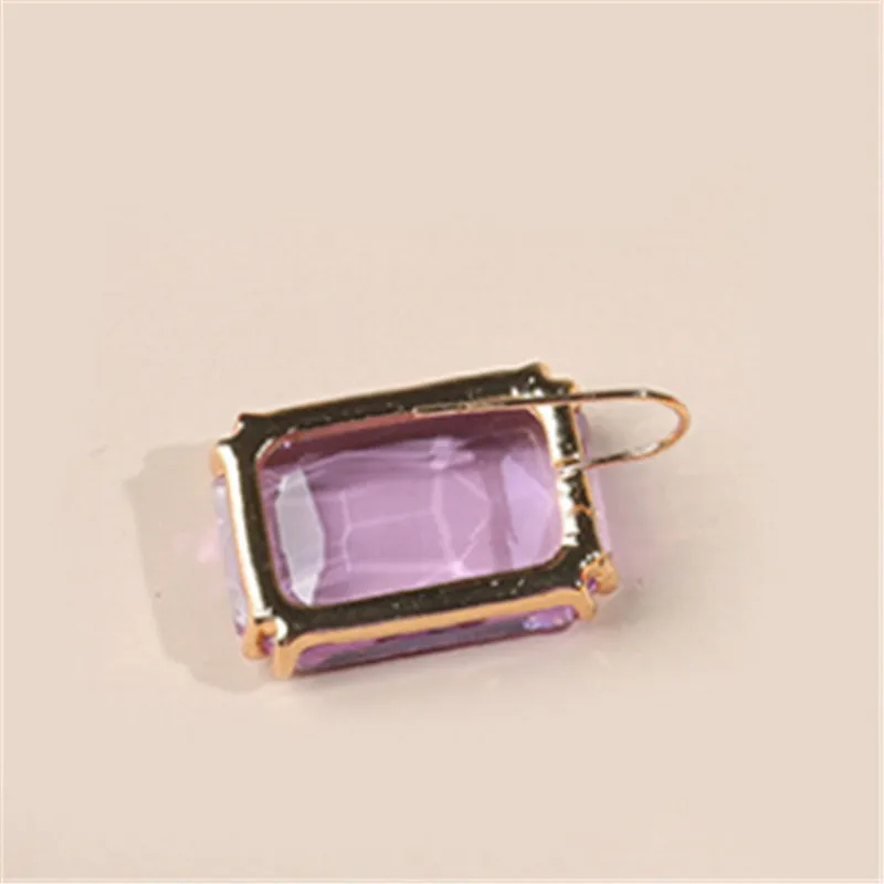 Прозрачные полимерные Подвесные серьги для женщин богемные модные