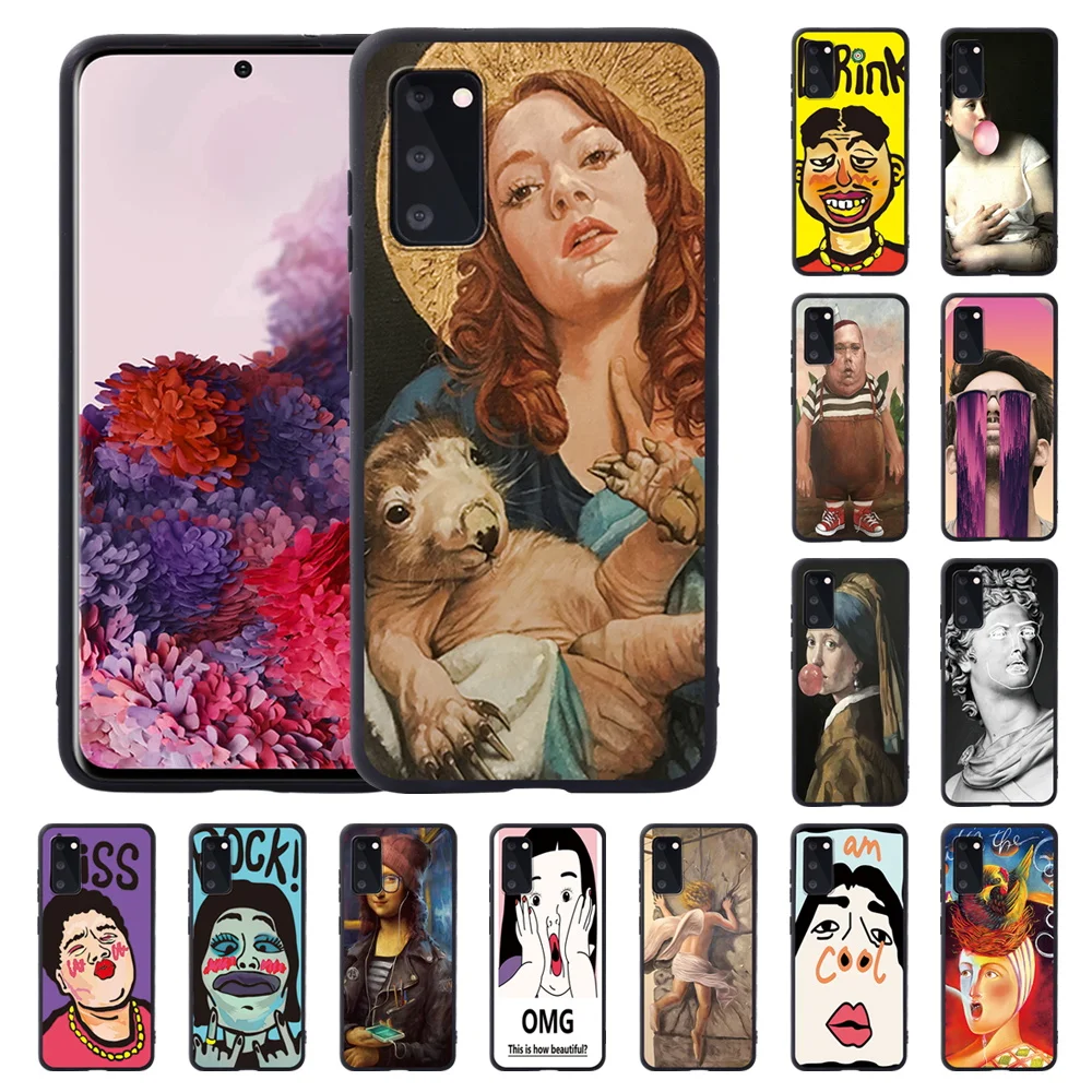 

Phone Case for Samsung S8/S9/S10 /S10 Plus/S20/S20 Plus Ultra-thin Soft Silicone Shockproof Cases Cover