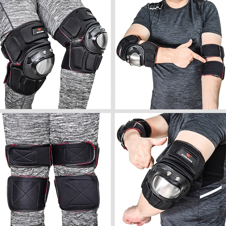 Спортивные наколенники WOSAWE для мотоцикла катания на лыжах сноуборде велоспорта