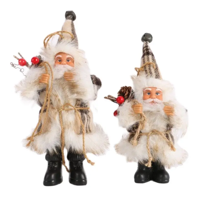 Игрушка-кукла Санта-Клаус украшения для рождественской елки изысканное