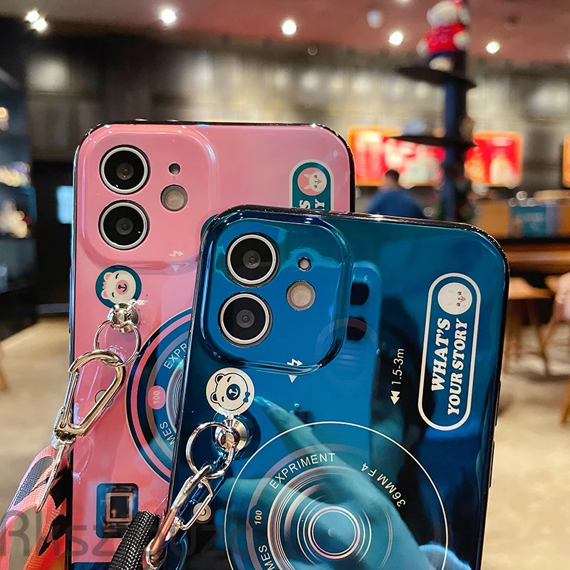 Чехол для телефона с 3D камерой мягкий силиконовый чехол из ТПУ iPhone 11 Pro X XS XR Max 5 5S 6