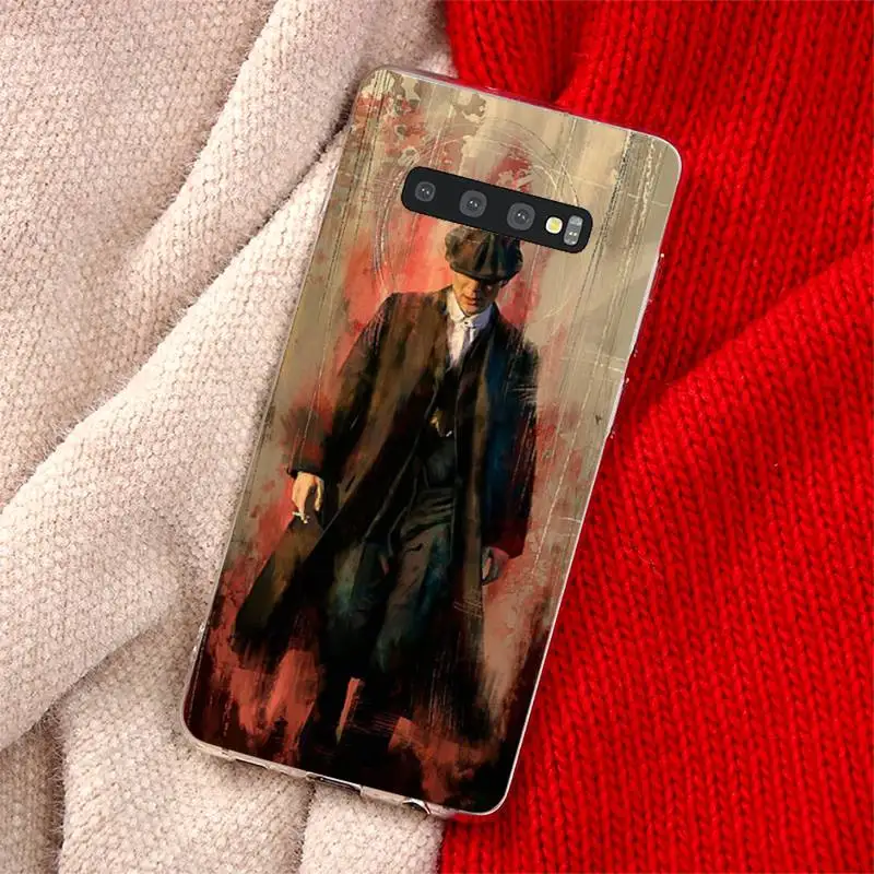 

Peaky Blinders Tommy Shelby Phone Case Transparent for Samsung A71 S9 10 20 HUAWEI p30 40 honor 10i 8x xiaomi note 8 Pro 10t 11