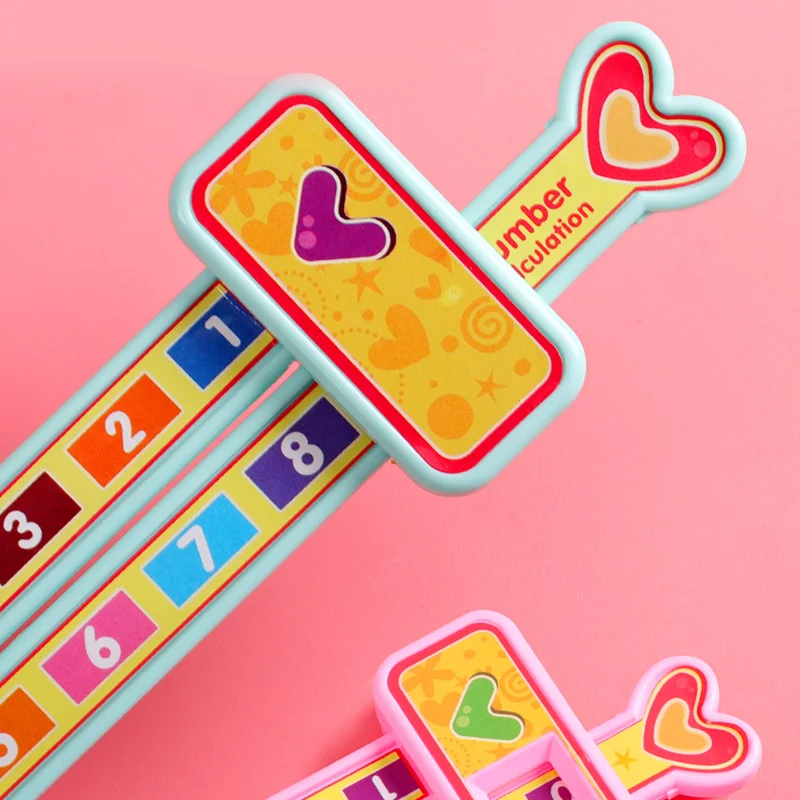 

Kids Preschool Math Learning Toys Mathematics Montessori Teaching Addition Ruler Toy Games for Children Student