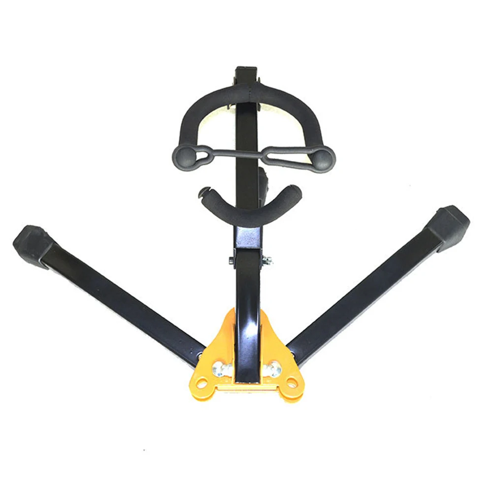 

Protective Saxophone Stand Folding Stainless Steel Lightweight Home Stable Accessories Black Portable Tripod Holder Adjustable