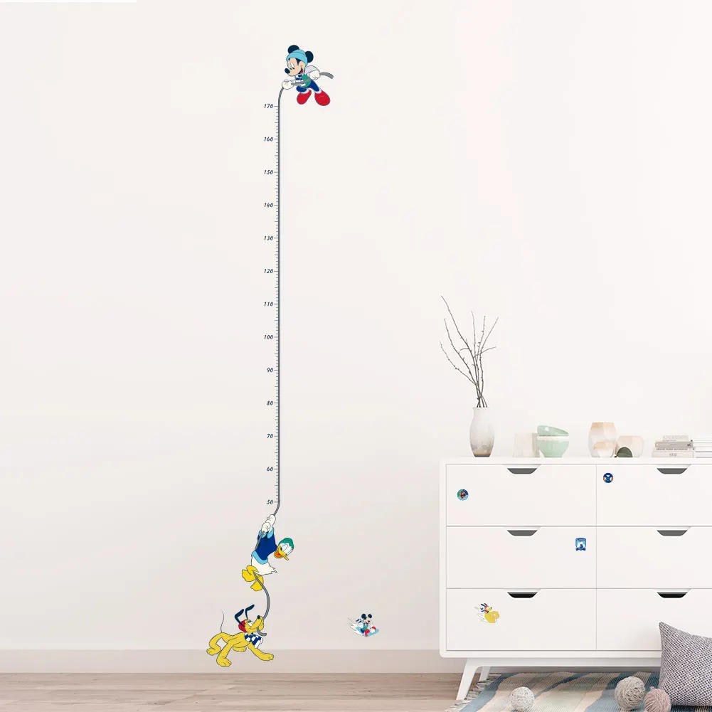 Наклейки на стену с изображением Микки и друзей из ПВХ | Дом сад