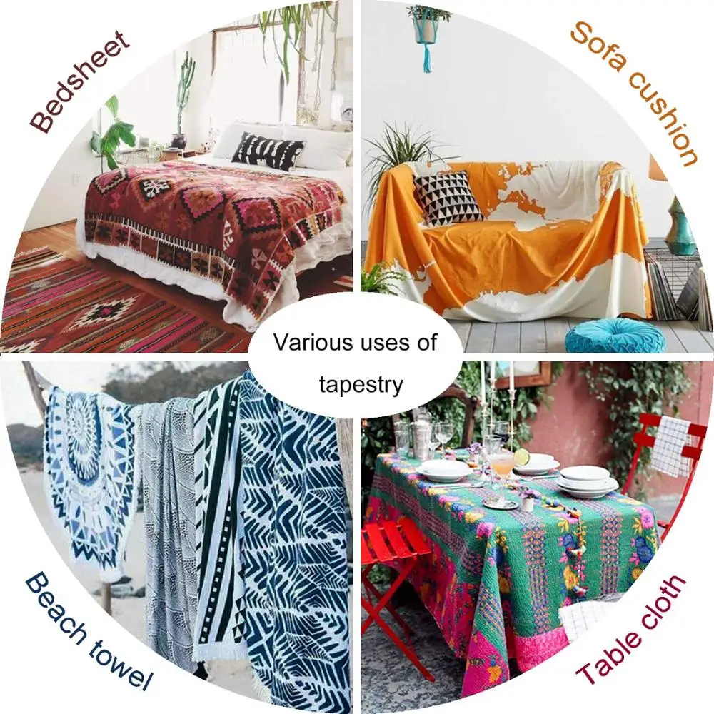 

Deer Patterns Printing Beautiful Versatility Dormitory Decor