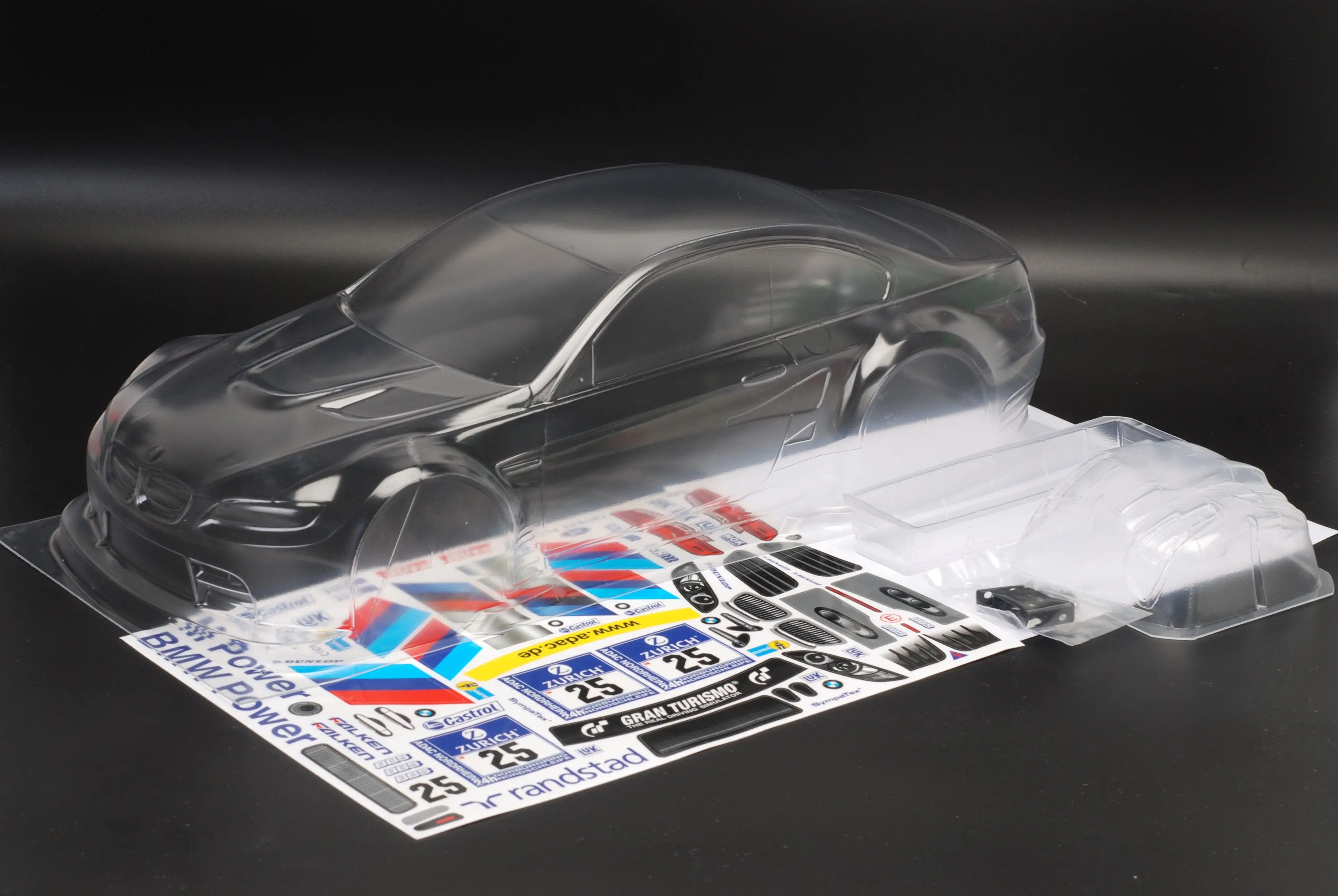 KINGTAIR KYOSHO TAMIYA HSP REDCAT HPI BMWW M3 GT2 E92 200 мм прозрачный/серебристый 1/10 продажа OnRoad Rally Drift
