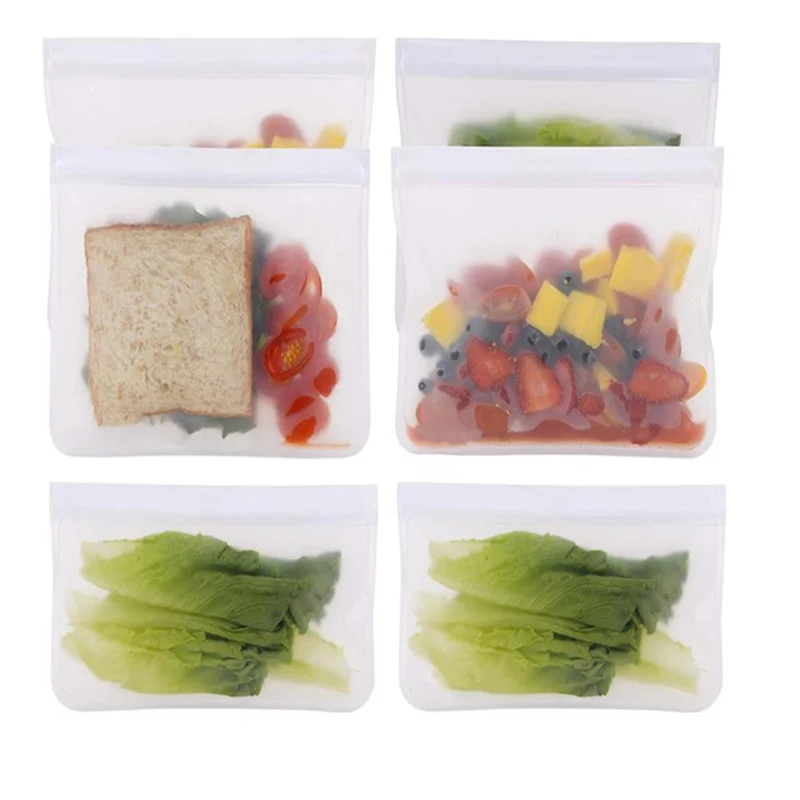 

Self-sealing Food Sealing Bag Kitchen Accessories Food Refrigerator Storage Bag Food Storage Sealing Bag Cuisine Packaging.75z