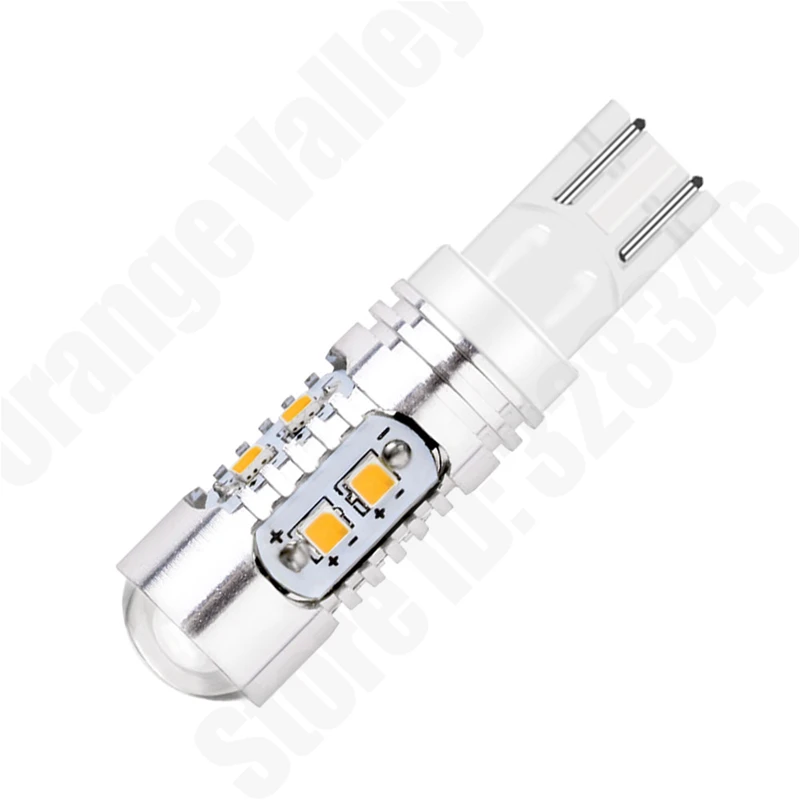 2шт ярких автомобильных LED-лампы T10 W5W 10-го поворота, освещение номерного знака 2825 12961 12396 158 161 168 194, автомобильная лампа для салона DC12V включено.