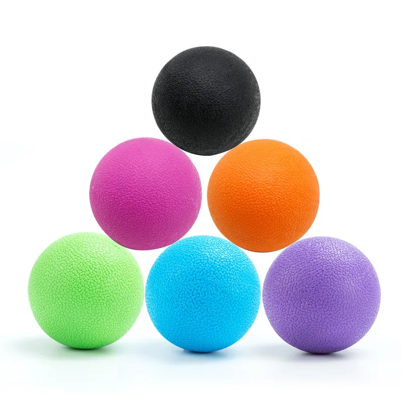 Мячи для фитнеса массажные мячи ног йоги мышц Лакросс мобильность сенсорная