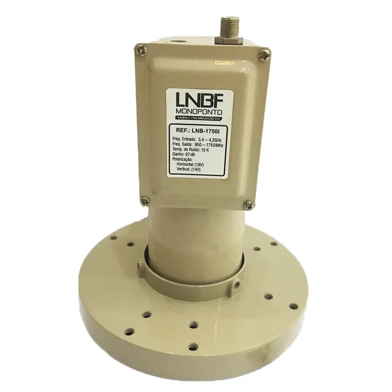 Универсальный lnb новейший тип L.O.freq 5150 МГц с одним выходом диапазона C LNBF